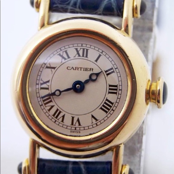 *SOLD* Cartier Mini Diabolo 18K Yellow Gold Watch - Picture 6 of 11